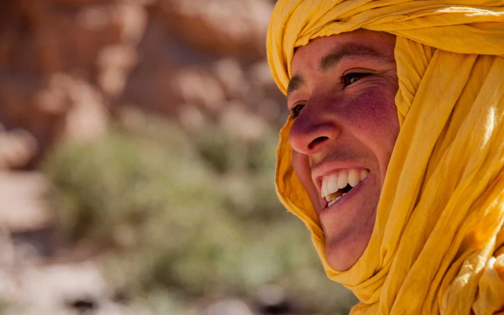 Un jeune nomade du Sud-Est marocain