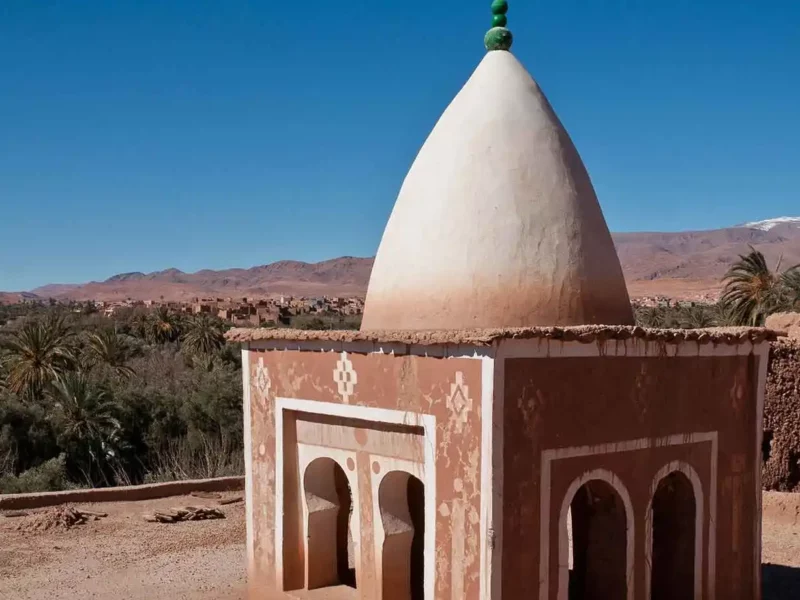 The Afanour Mosque near Tinghir
