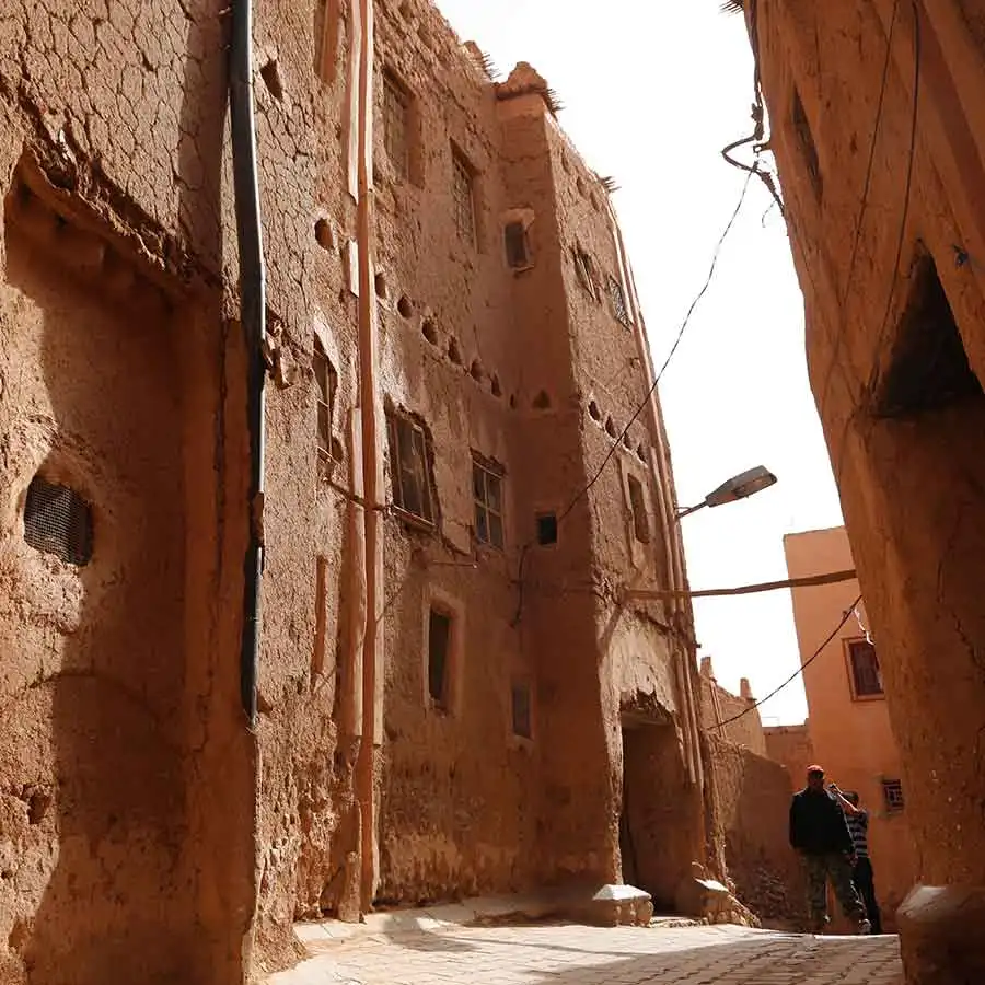 Les ruelles de Taourirte