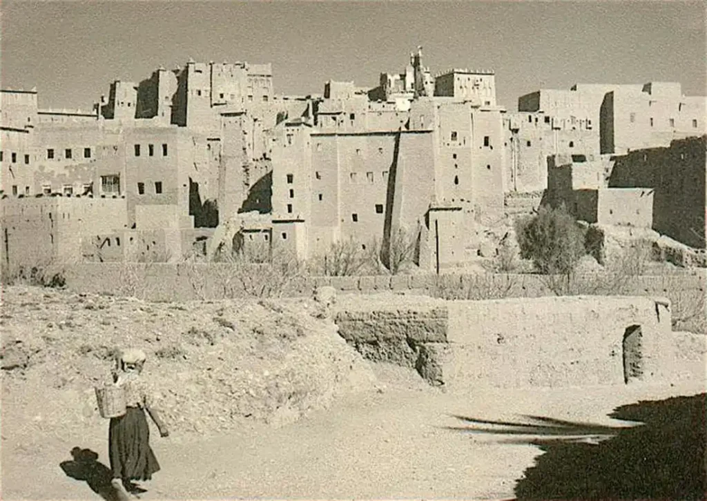 La casbah de Taourirte autrefois