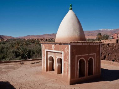 La mosquée Afanour près de Tinghir