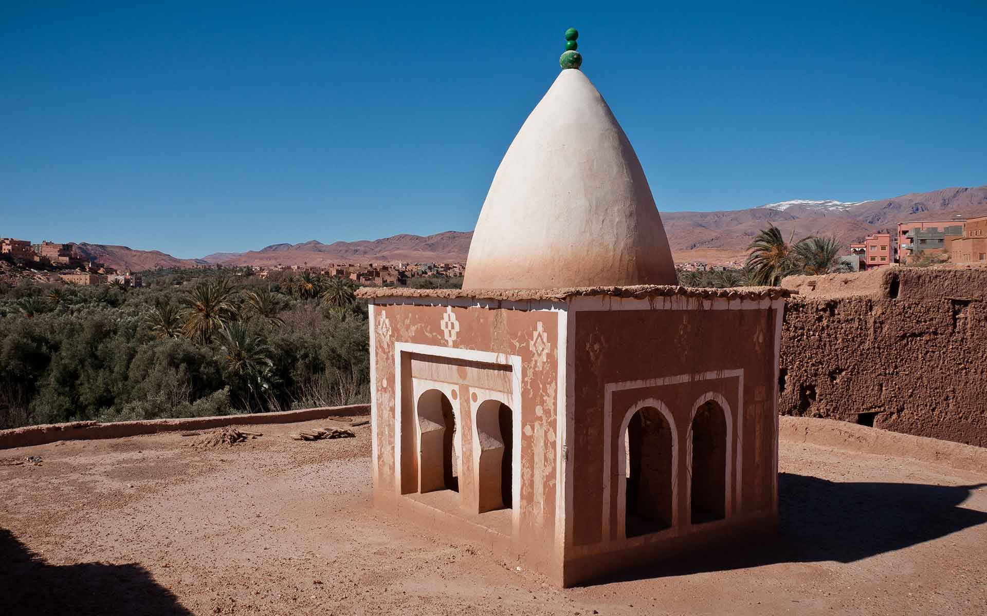 La mosquée Afanour près de Tinghir