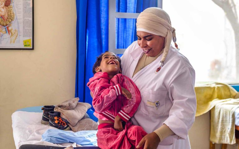 Les enfants handicapés de Ouarzazate trouvent à l'association Horizon un accueil chaleureux