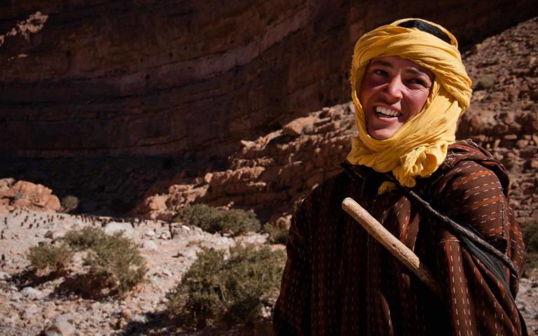 Des nomades rayonnant de bonté et de paix
