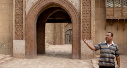 Hamid Herraf, producteur de cinéma, en tournage à Ouarzazate