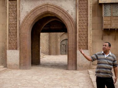 Hamid Herraf, producteur de cinéma, en tournage à Ouarzazate