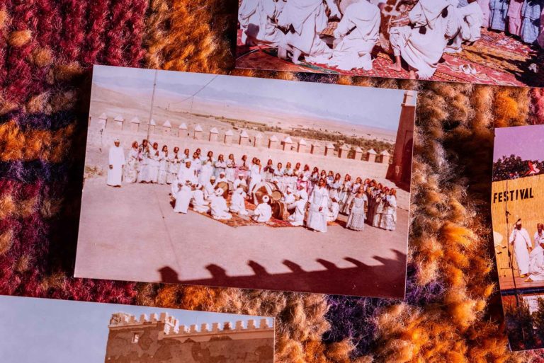 L'emblème de l'art traditionnel Ahwach et leader de la troupe de Ouarzazate