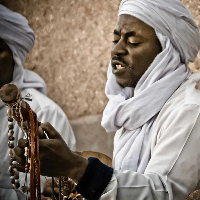 Musicien Gnawa de Khamlia