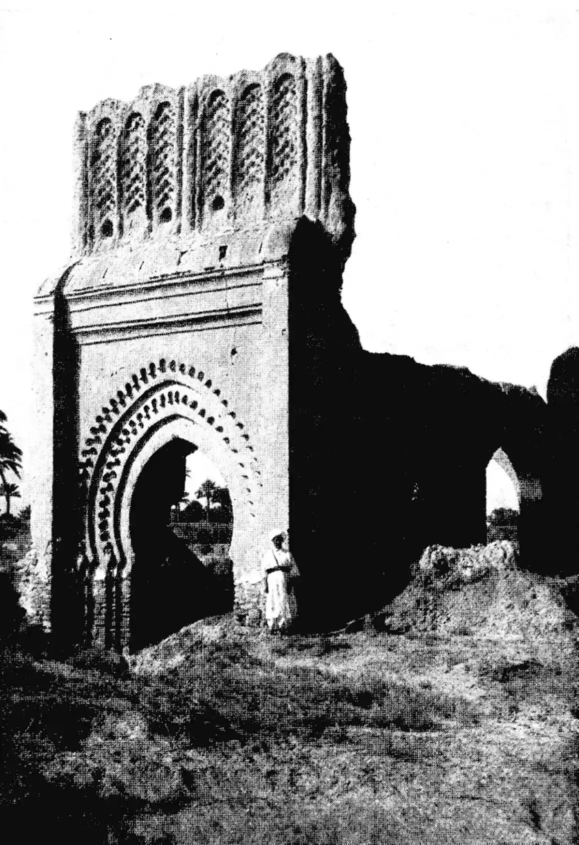 Sijilmassa. Vestiges d'une porte
