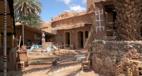 La ruche des femmes du ksar d'Aït Ben Haddou