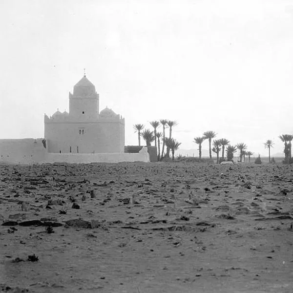 Mausolée d'un marabout à Figuig