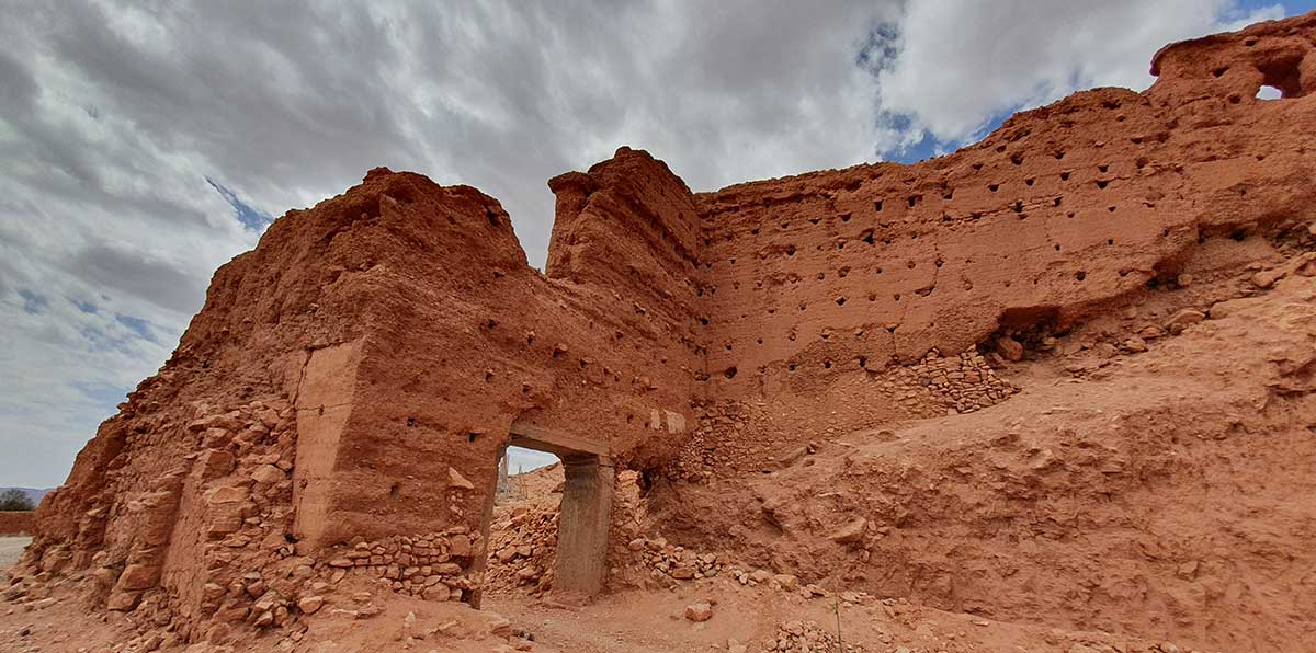 Les ruines de Tasgelt aujourd'hui