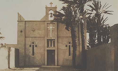 L'église de Ouarzazate construite pendant le Protectorat français en 1933
