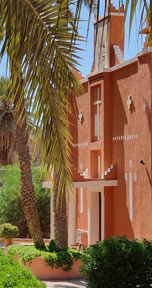 L'église de Ouarzazate aujourd'hui
