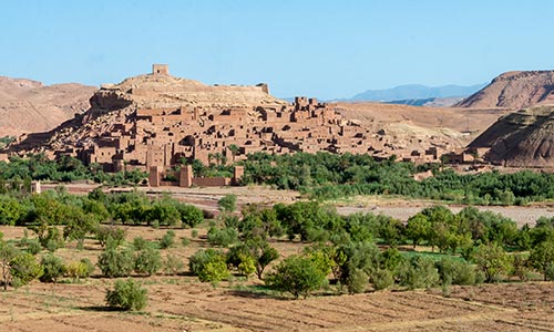 Le Ksar Aït Ben Haddou près d'Ouarzazate