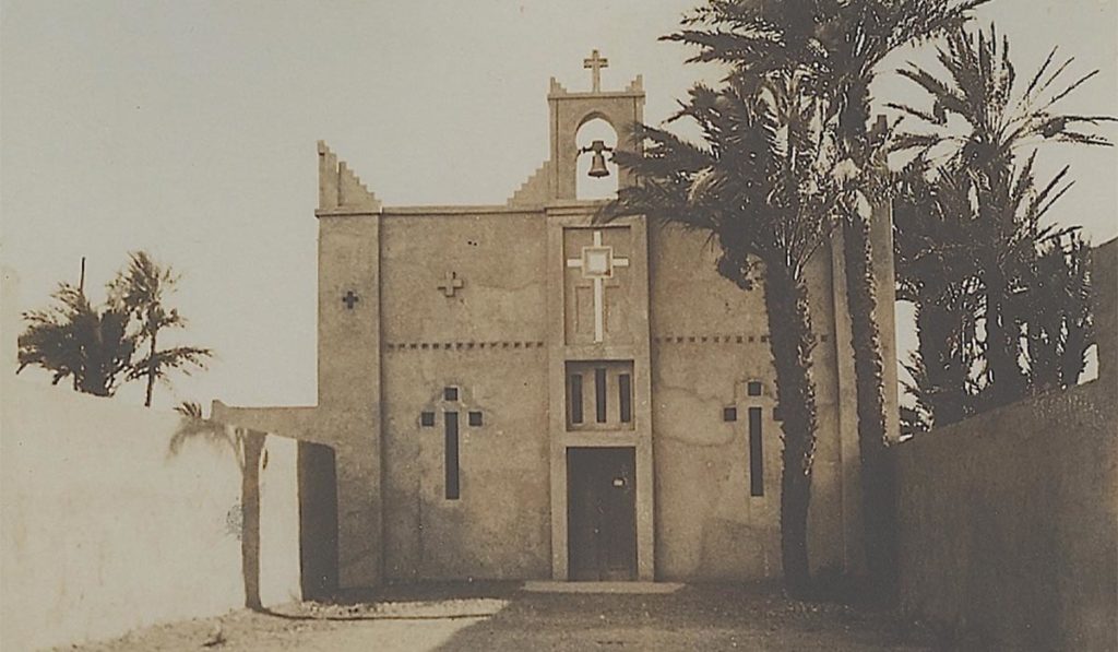 L'église église Sainte Thérèse - Ouarzazate, autrefois