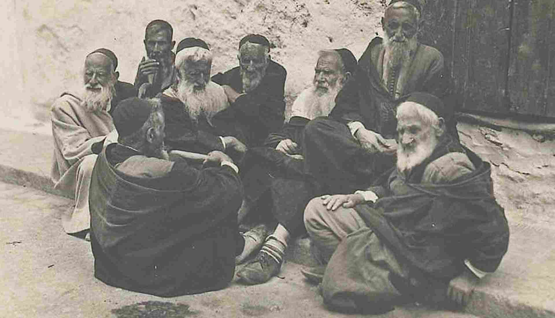 Réunion de juifs du Maghreb