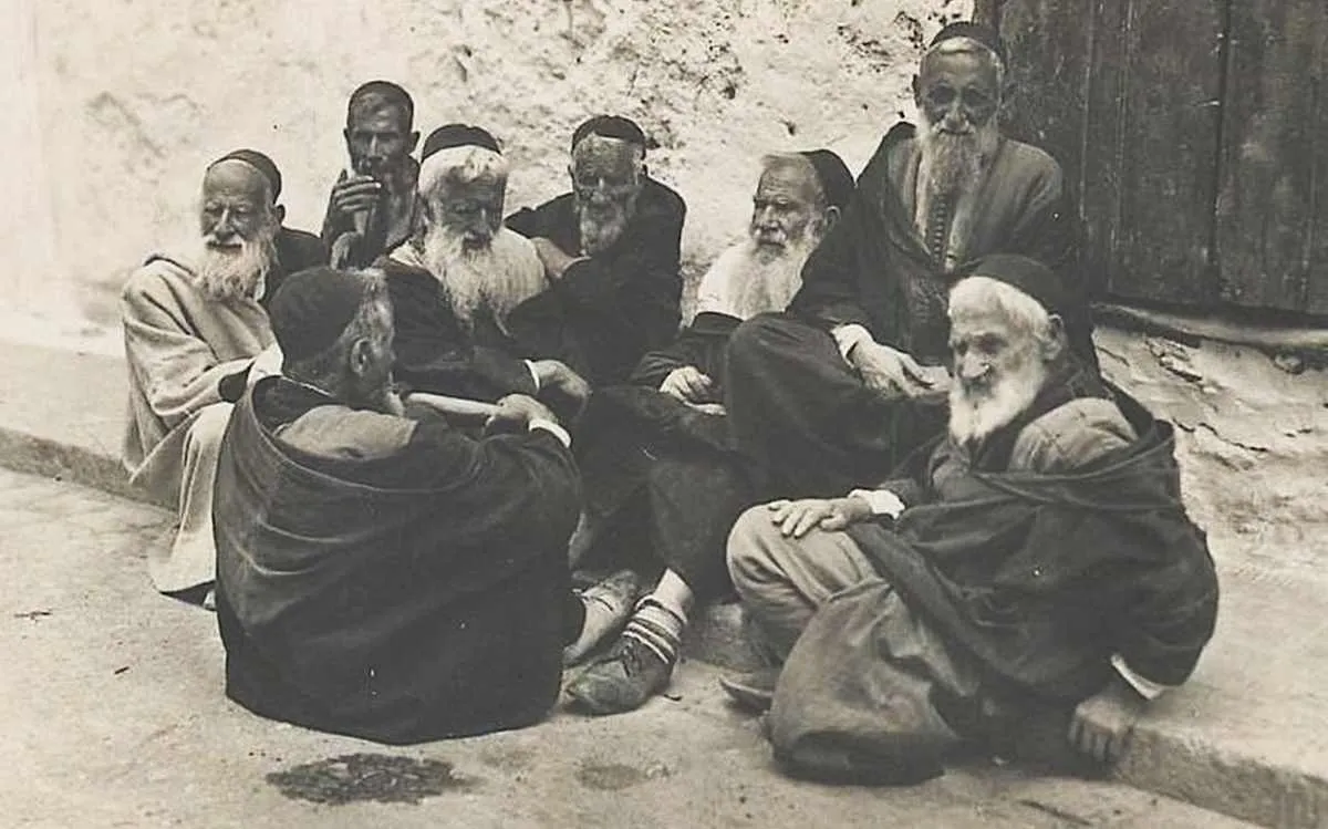 Réunion de juifs au Maghreb