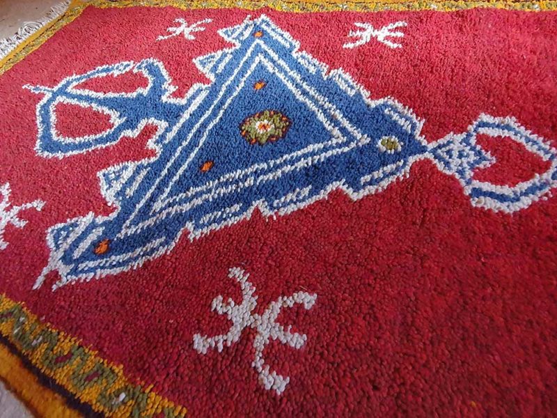 Tapis berbère de la région d'Ouarzazate