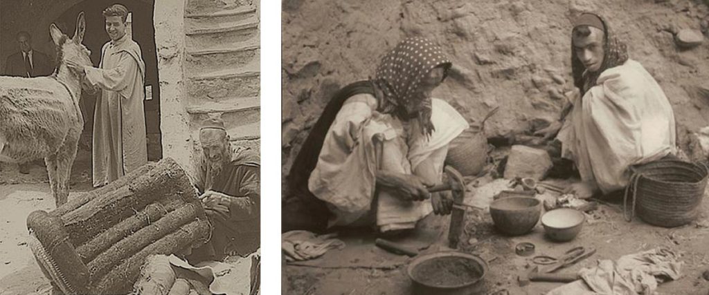 Jewish artisans in Morocco in the past