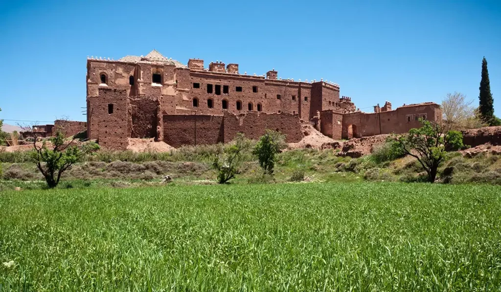 La kasbah de Telouet aujourd'hui - Image A. Azizi