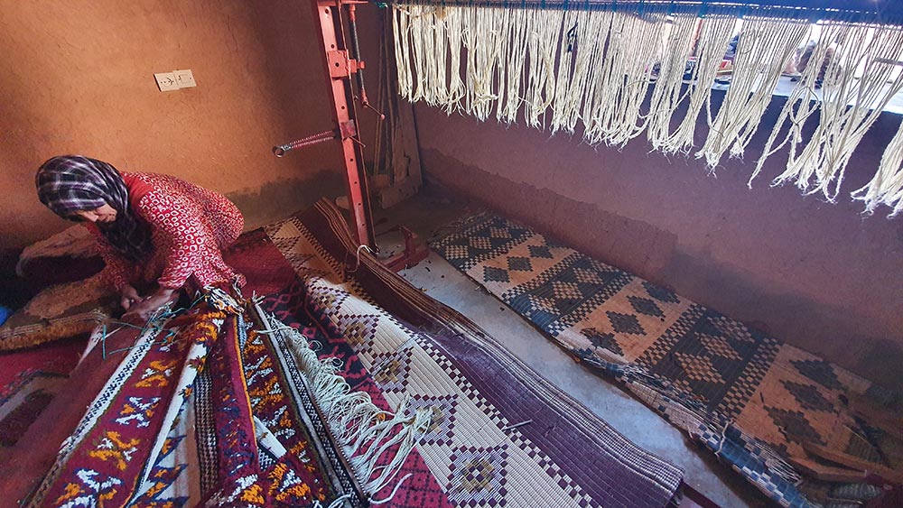 Tapis Glaoui de chez Dar Arbalou