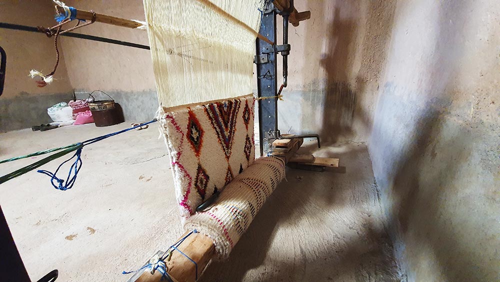 Le tapis berbère de style Azilal