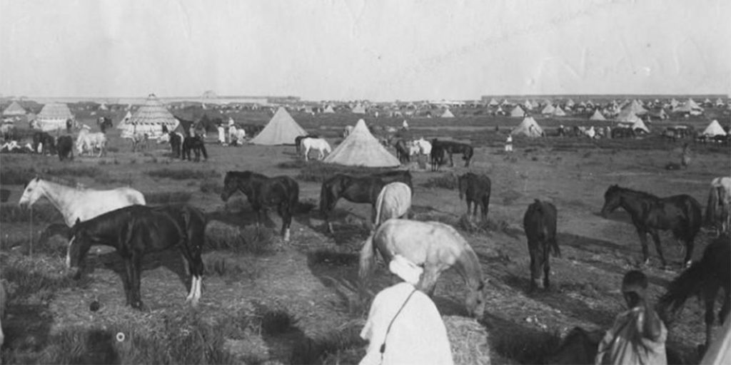 Une karka au Maroc en 1916 - Source : Mulder William