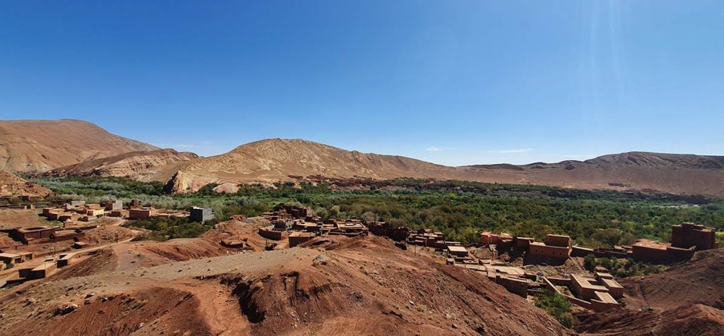 The village of Tazuda, Morocco