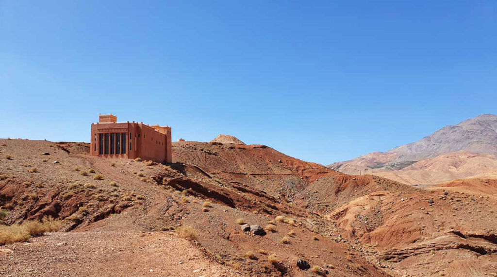 The building of the future Tazouda dinosaur museum