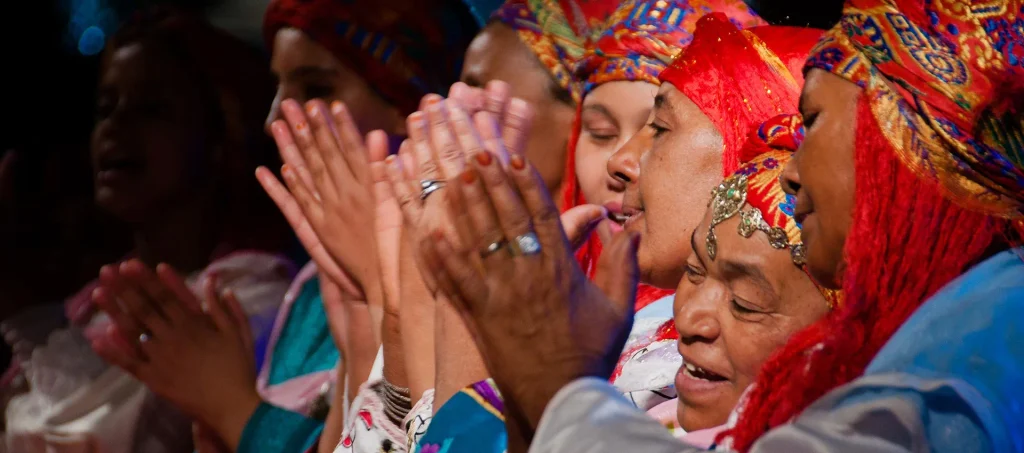 Les femmes d’Ahwach Ouarzazate