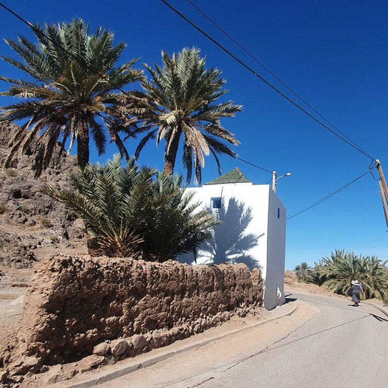 Le mausolée de Moulay Yâacoub près d'Ouarzazate