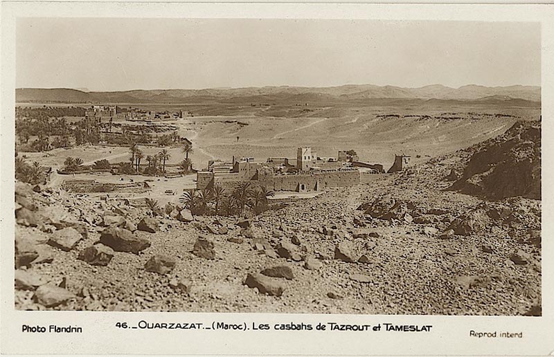 Villade de Tazrout et Tameslat