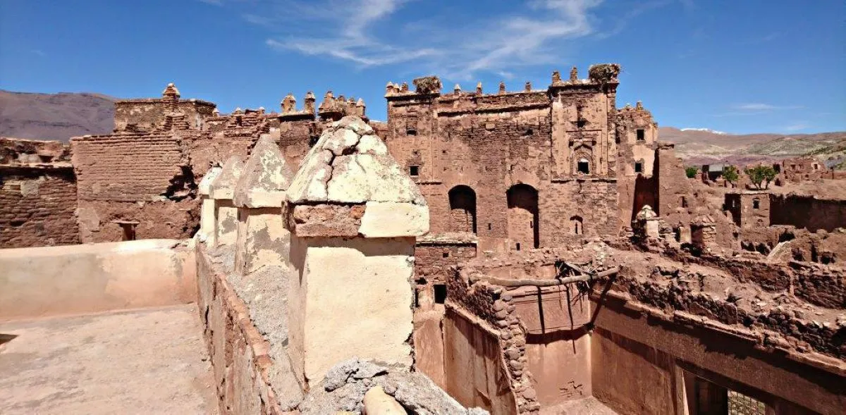 Les ruines de la casbah de Telouet