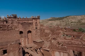 La casbah de Telouet en ruines