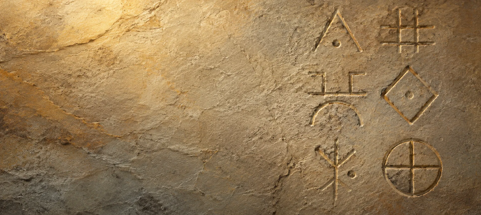Inscription Tifinagh sur pierre
