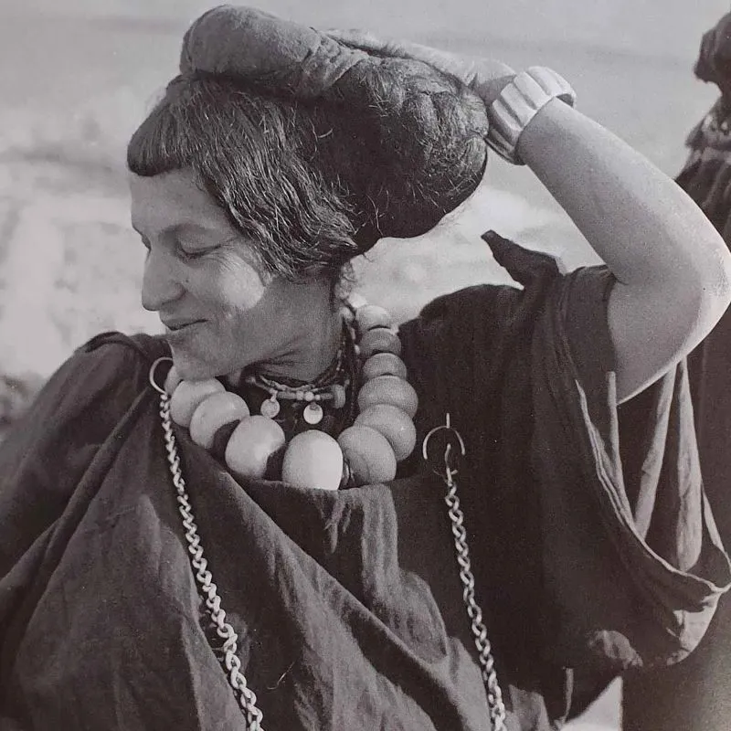 Coiffure des femmes des Aït Atta