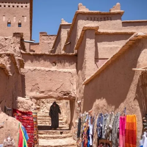 Ruelles d'Aït Ben Haddou - Par A. Azizi