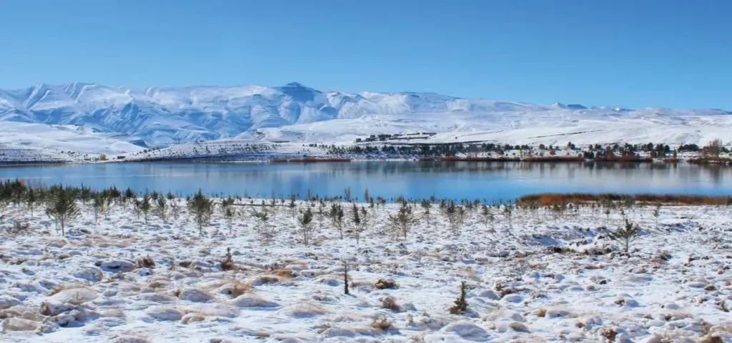 Les environs de Midelt en hiver