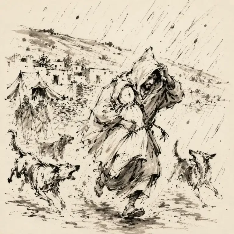Ali au Capuchon, le fugitif de la pluie
