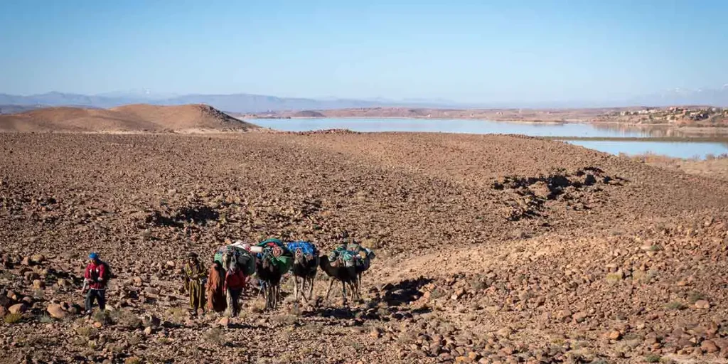 From Lake Mansour Eddahbi – Ouarzazate