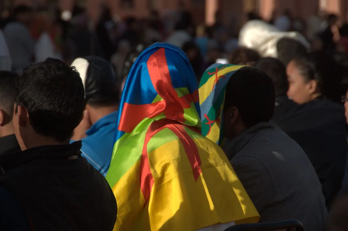 Le drapeau amazigh