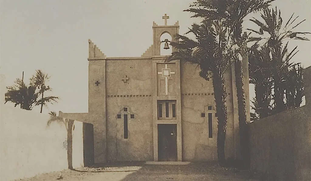 Sainte Thérèse Church, in earlier days – Ouarzazate
