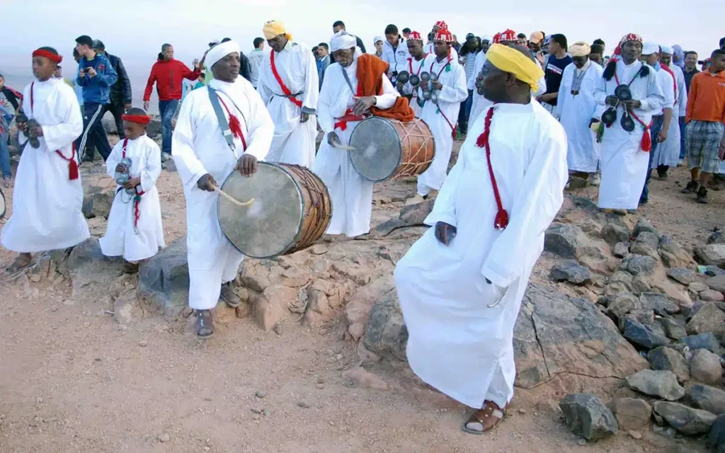 The annual pilgrimage to Lalla Mimouna.