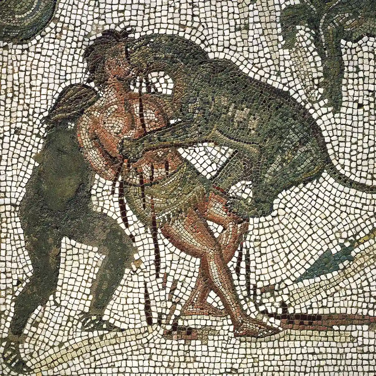 Mosaic, 2nd century AD El-Jem Archaeological Museum, Tunisia
