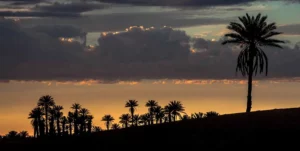 Nuages sur le désert du Maroc - Par A. Azizi