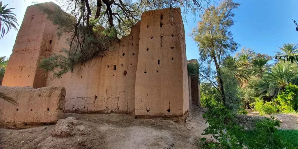 El Hara — the former Jewish communal space in Skoura palm grove
