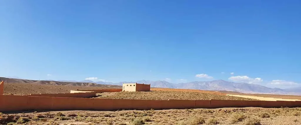 The Jewish cemetery at Douar Boumehchad, near the Skoura oasis