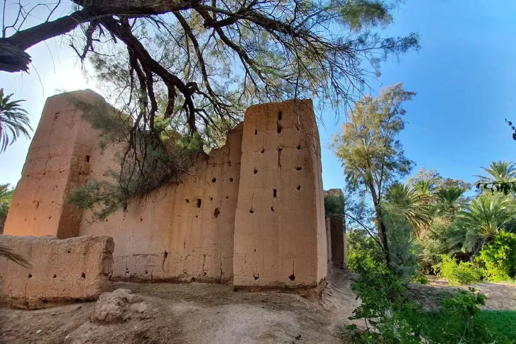 The Jewish cemetery at Douar Boumehchad, near the Skoura oasis