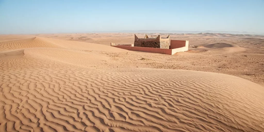 The mausoleum of Marabout Sidi Naji